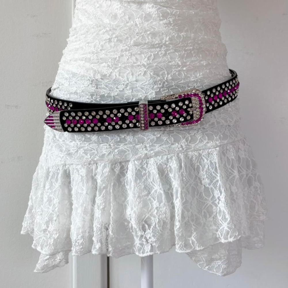 Y2K‎ Rhinestone Belt